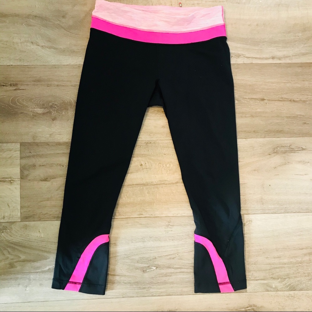 Lululemon legging capris color block - Picture 2 of 10